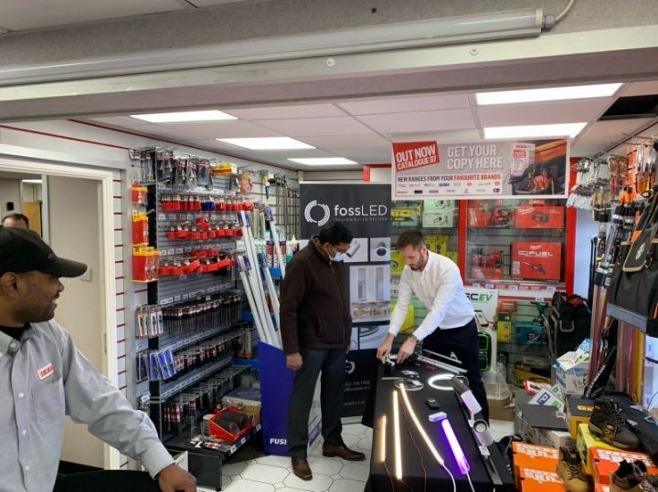Protecting staff and customers at City Electrical Factors Heathrow Branch  