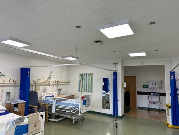 lightico install at mount vernon hospital